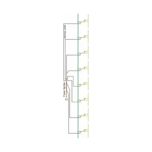 Broadcast 8 dipole fm + 1 coupler + 8 cables pw 20KW