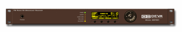 DEVA DB7001 FM Radio Re-Broadcast Receiver DSP-based with TCP/IP Connectivity